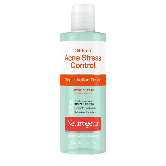 Neutrogena Oil-Free Acne Stress Control Triple-Action Toner - 8 fl oz