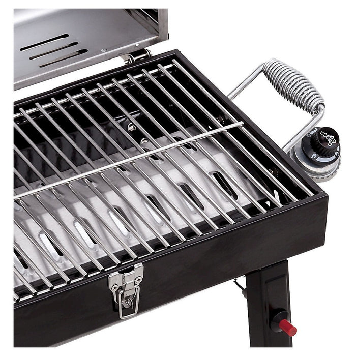 Char-Broil Deluxe Tabletop 10,000 BTU Gas Grill 465640214 - Gray (LOCAL PICKUP ONLY)