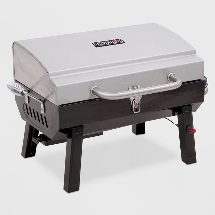 Char-Broil Deluxe Tabletop 10,000 BTU Gas Grill 465640214 - Gray (LOCAL PICKUP ONLY)