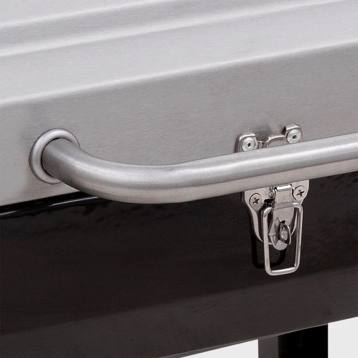 Char-Broil Deluxe Tabletop 10,000 BTU Gas Grill 465640214 - Gray (LOCAL PICKUP ONLY)