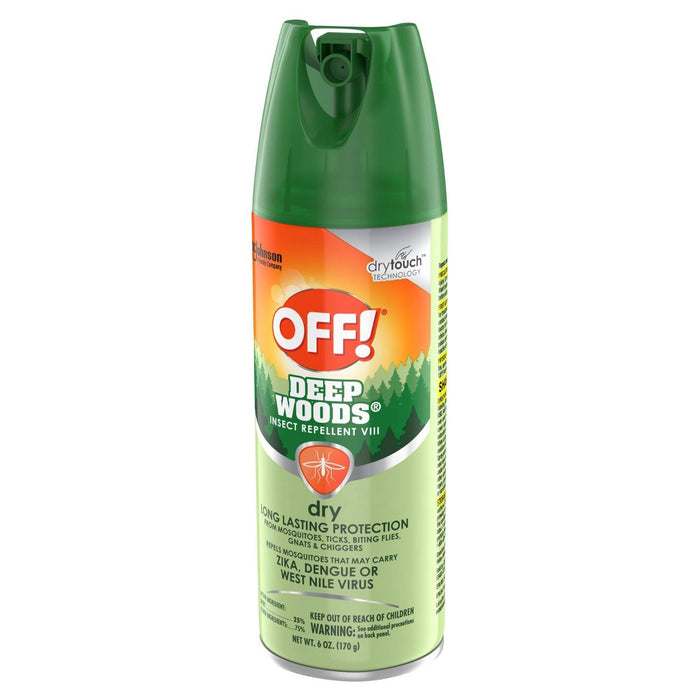 OFF! Deep Woods Dry Aerosol Bug Spray - 6oz