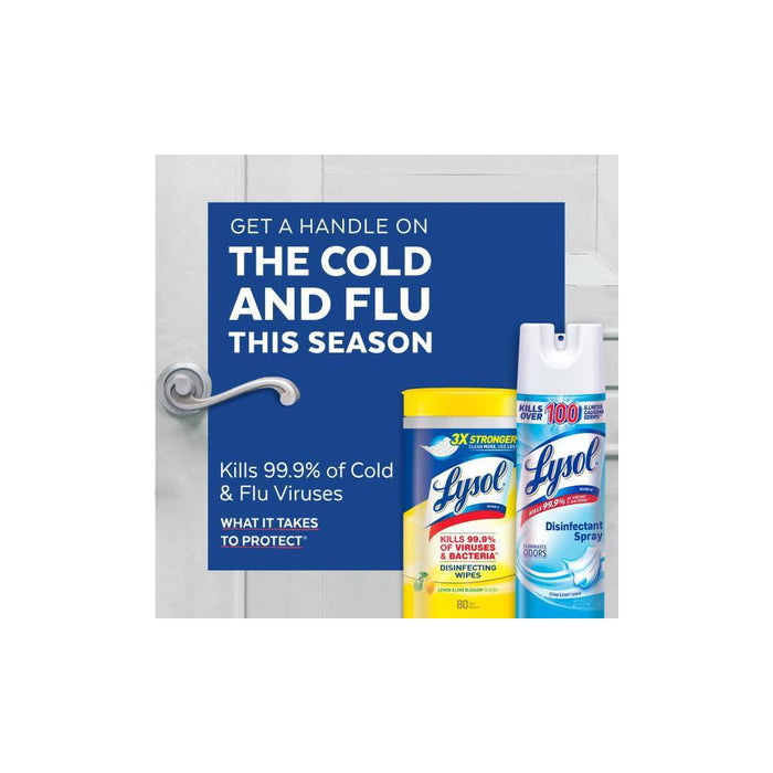 Lysol Disinfecting Wipes - Lemon and Lime Blossom - 15ct