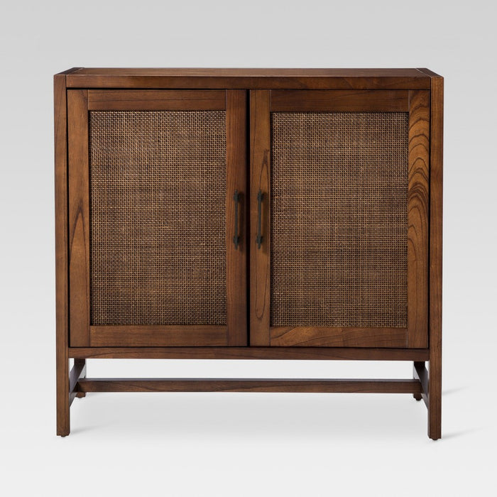Warwick 2 Door Cabinet Brown - Threshold (LOCAL PICKUP ONLY)