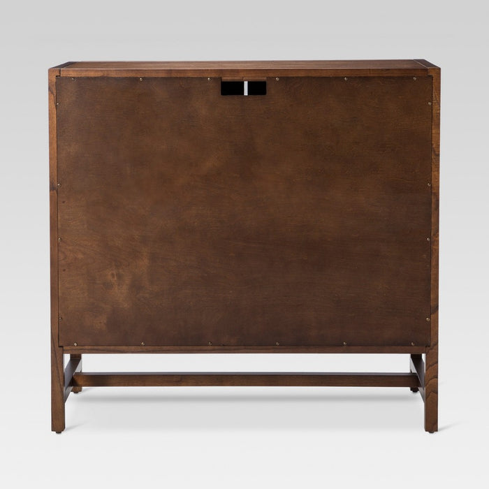 Warwick 2 Door Cabinet Brown - Threshold (LOCAL PICKUP ONLY)