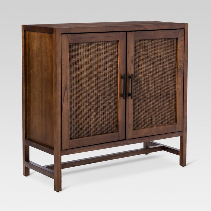 Warwick 2 Door Cabinet Brown - Threshold (LOCAL PICKUP ONLY)