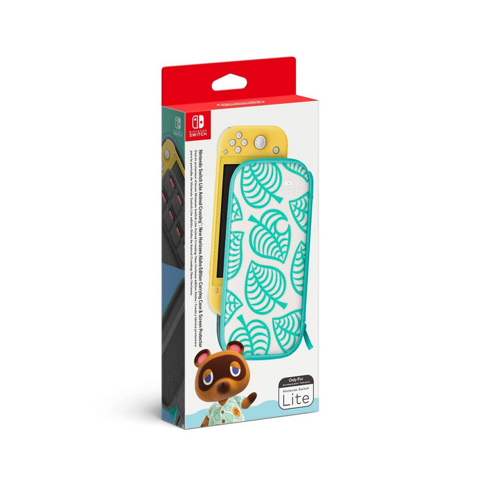 Nintendo Switch Lite Animal Crossing: New Horizons Aloha Case & Screen Protector