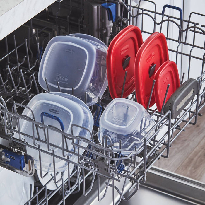 Rubbermaid 6pc Food Storage Container Set (3 containers, 3 lids)