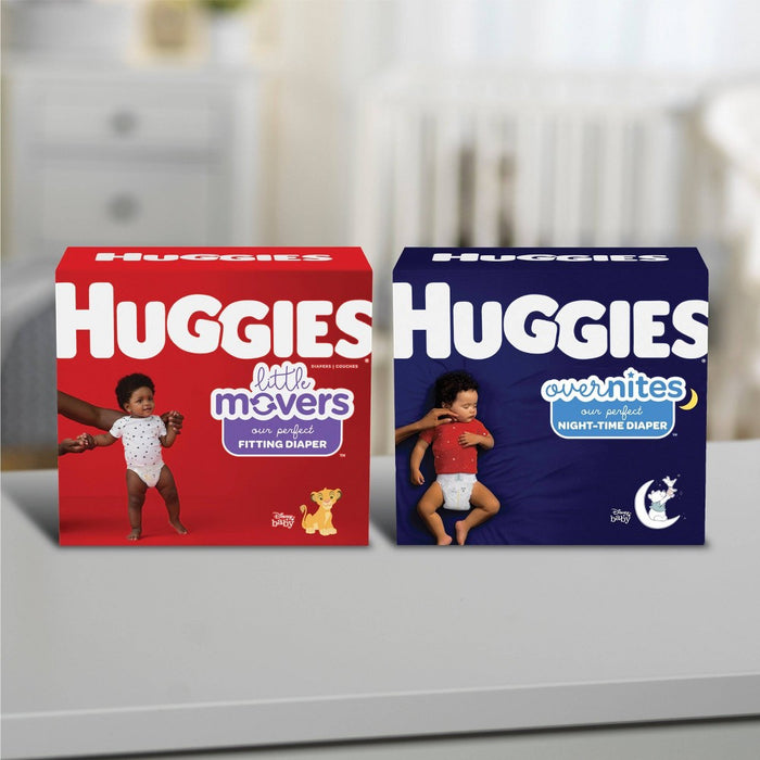 Huggies Overnites Nighttime Diapers Super Pack - Size 4 (58ct)