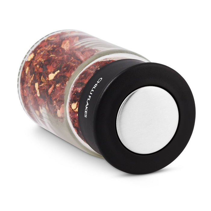 Cole & Mason Brixham 16 Jar Round Stainless Steel Spice Rack