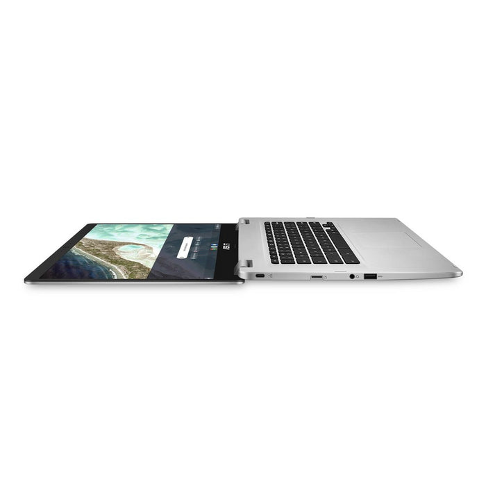 Asus 15.6" Chromebook Laptop, 64GB Storage,Silver (C523NA-TH44F)