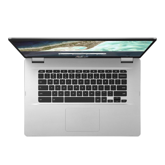 Asus 15.6" Chromebook Laptop, 64GB Storage,Silver (C523NA-TH44F)
