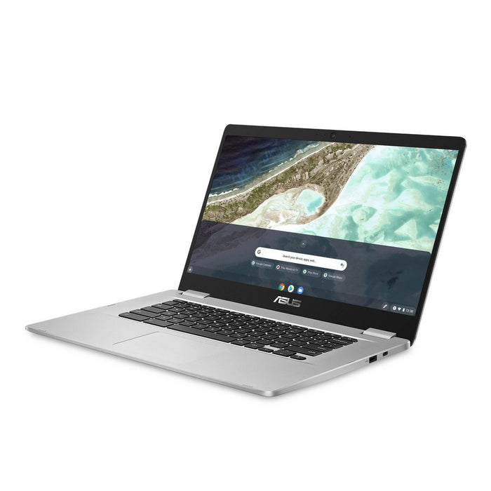 Asus 15.6" Chromebook Laptop, 64GB Storage,Silver (C523NA-TH44F)