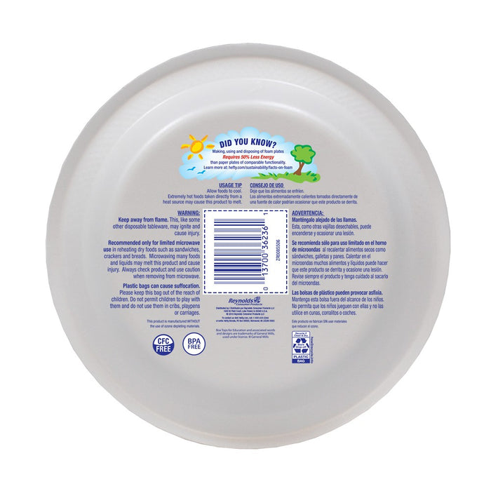 Hefty Deluxe Extra Strong & Deep Disposable Plates - 15ct