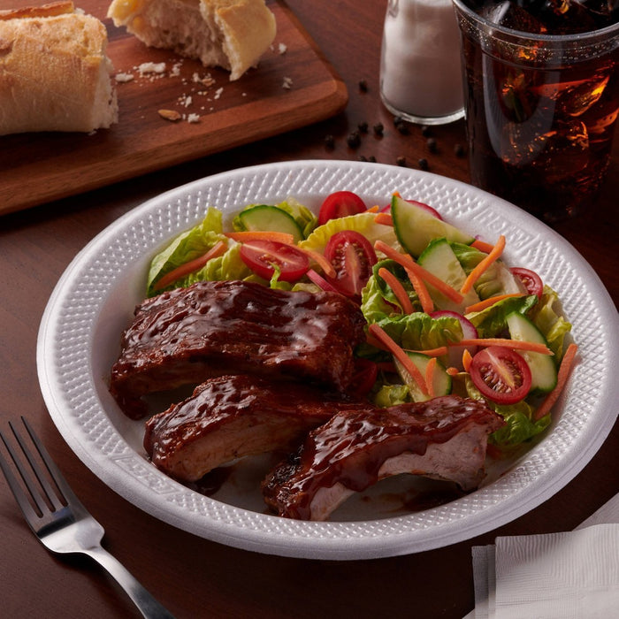 Hefty Deluxe Extra Strong & Deep Disposable Plates - 15ct