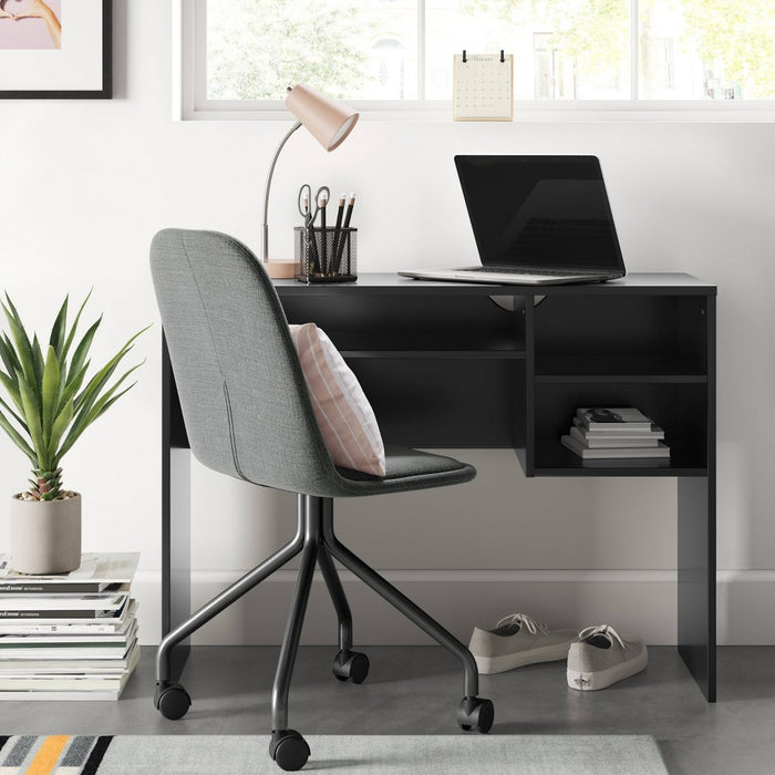 Student Writing Desk with Storage Black - Room Essentials (LOCAL PICKUP ONLY)