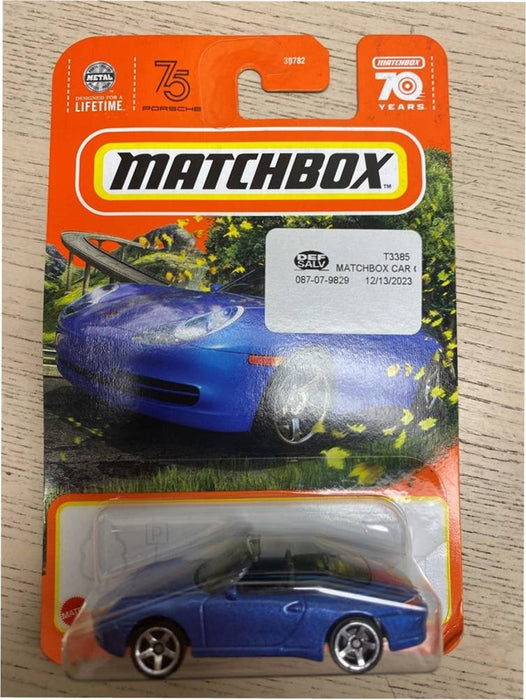 MATCHBOX CAR COLLECTION ASST PORSCH 911 CARRERA CABRIOLET