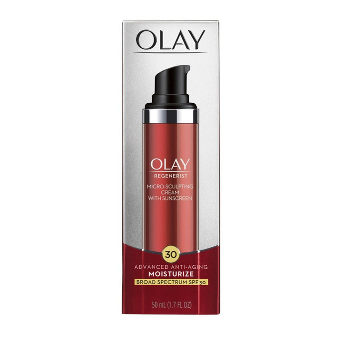 Olay Regenerist Micro-Sculpting Cream Face Moisturizer with SPF 30 - 1.7 fl oz