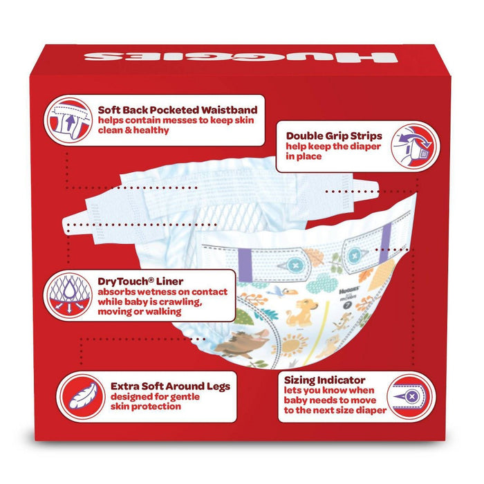 Huggies Little Movers Baby Disposable Diapers - Size 4 - 140ct