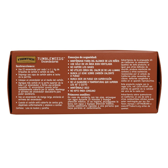 Frontier Tumbleweeds Fire Starters - 16ct