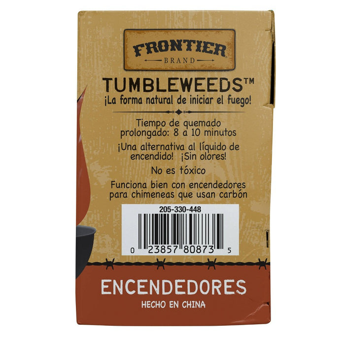 Frontier Tumbleweeds Fire Starters - 16ct