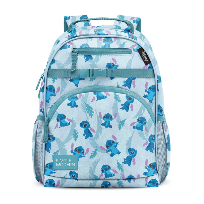 Simple Modern Disney Toddler Backpack For School Girls And Boys | Kindergarten Elementary Kids Backpack | Fletcher Collection | Kids - Medium (15" Tall) | Tropical Stitch