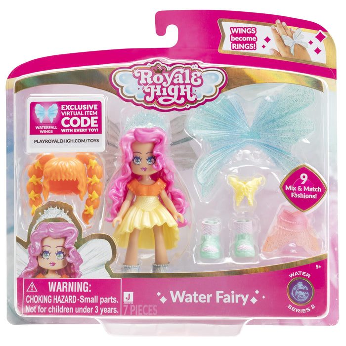 Royale High Core Deluxe Figure (3" 1 Fig 9 Fashion/Accy.) (Water Fairy)
