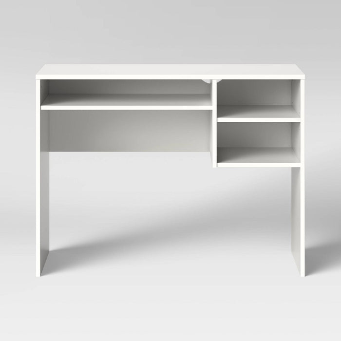 Student Writing Desk with Storage White - Room Essentials (LOCAL PICKUP ONLY)