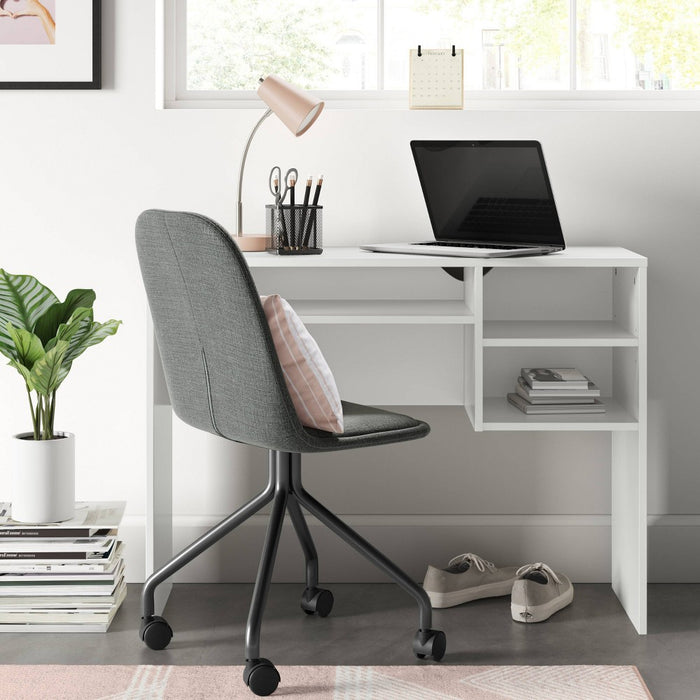 Student Writing Desk with Storage White - Room Essentials (LOCAL PICKUP ONLY)