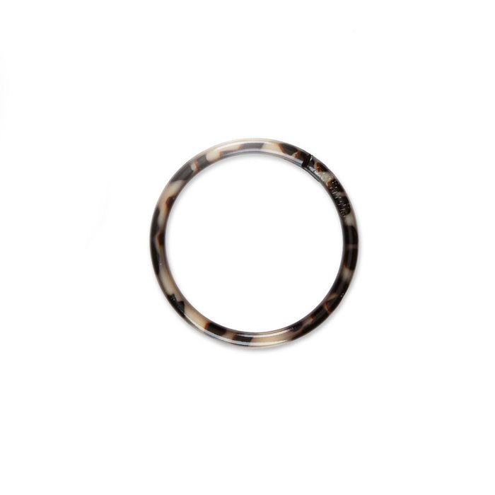 scunci Thick Hair Elastics with Bonus Ring Holder - Black - 24pc