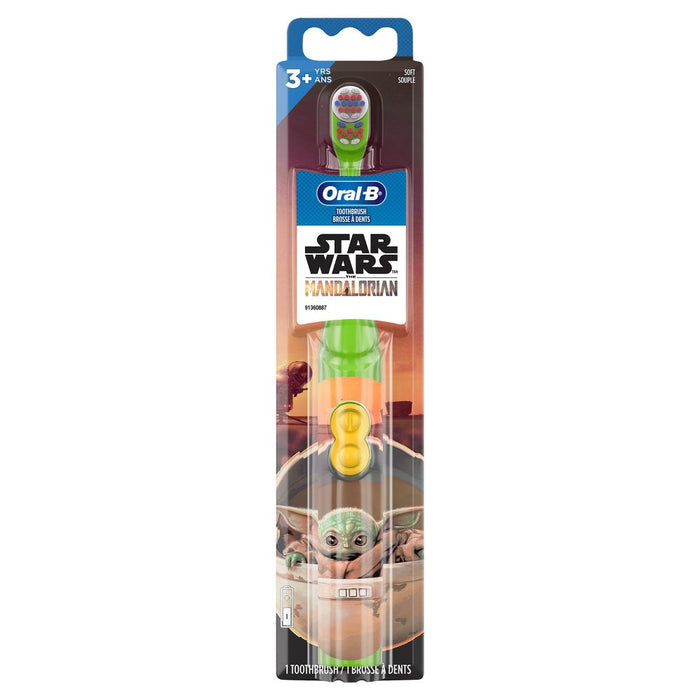Oral-B Kid's Battery Toothbrush Star Wars: The Mandalorian Soft Bristles