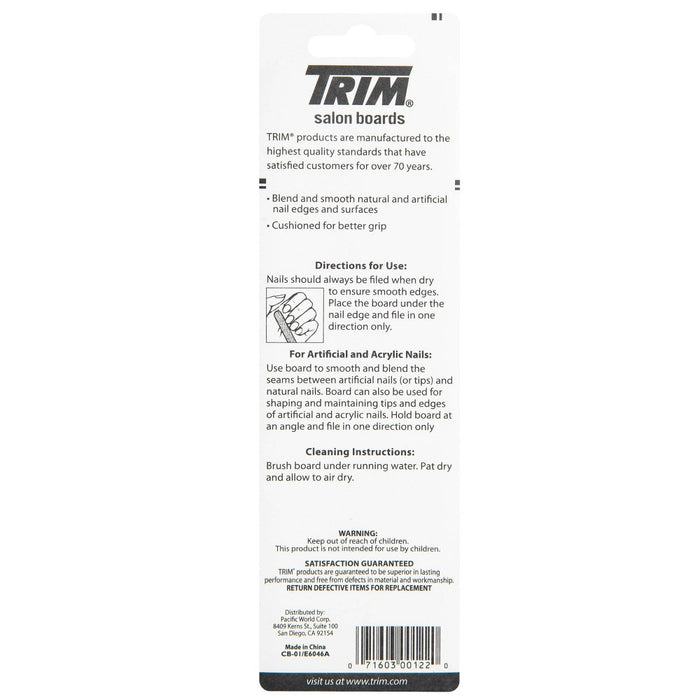 Trim Fine & Light Fine Pink Salon Boards - 2pcIA-137125