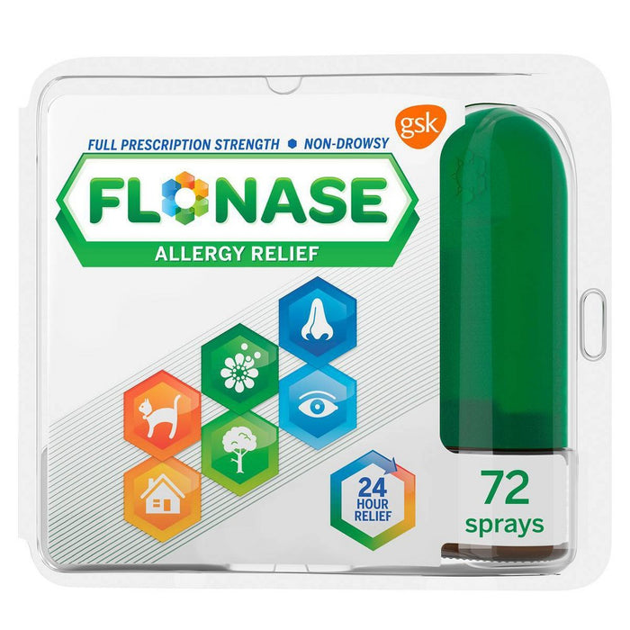 Flonase Allergy Relief Nasal Spray - Fluticasone Propionate - 0.34 fl oz