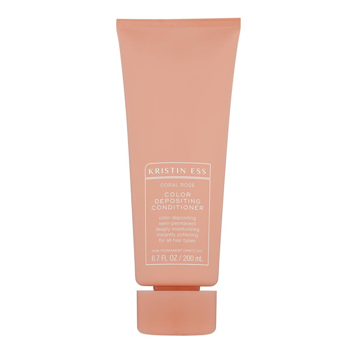 Kristin Ess Color Depositing Conditioner - Coral Rose - 6.7 fl oz *NEW*
