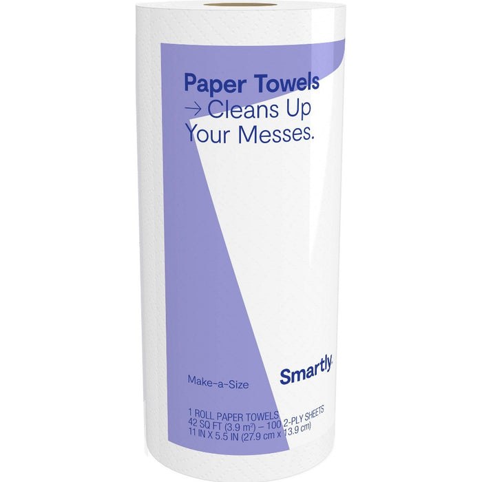 Make-A-Size Paper Towels - 1 Roll - Smartly