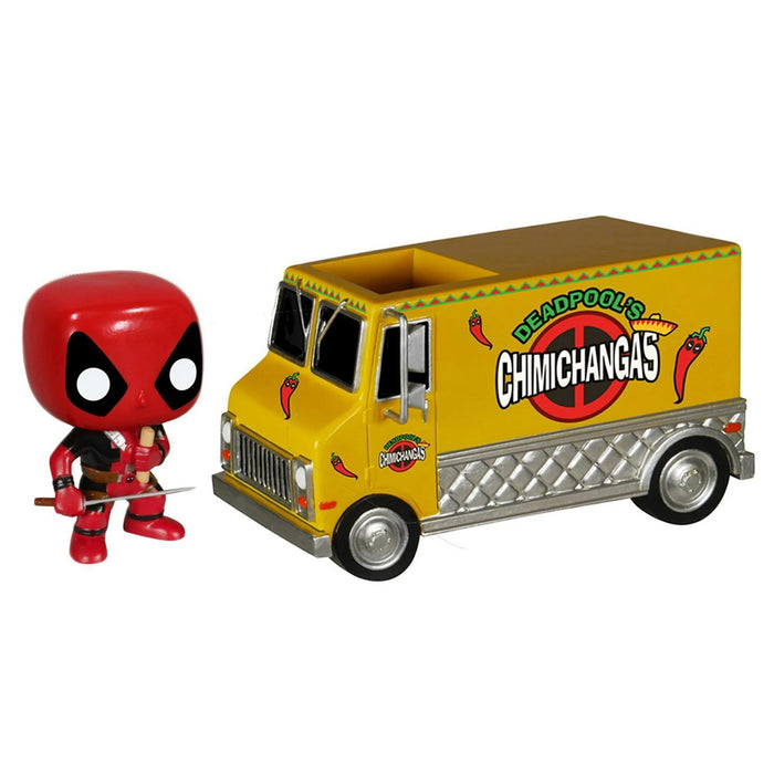 Radz Bitty POP Ride: Marvel Deadpool with Chimichanga Truck Figure
