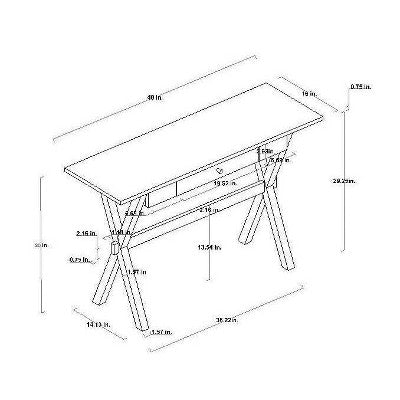 Wasatch Console Table with Drawer Off White - Threshold designed with Studio McGee (LOCAL PICKUP ONLY)