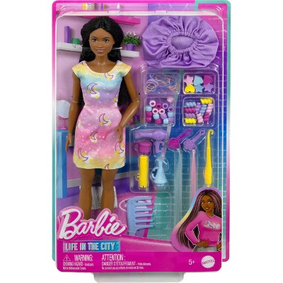 Barbie "Brooklyn" Hairstyling Doll & Playset