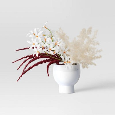 Cream Floral Luxe Arrangement - Threshold (LOCAL PICKUP ONLY)