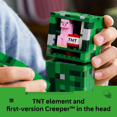 LEGO Minecraft The Creeper Gaming Kids Building Toy 21276