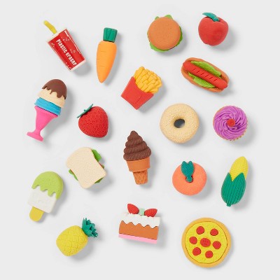 Food Erasers Easter Egg Fillers 18pc - Spritz
