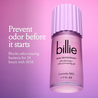 Billie AHA Gel Deodorant Lavender Milk - 1.7 fl oz