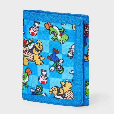 Boys' Mario Wallet - Blue