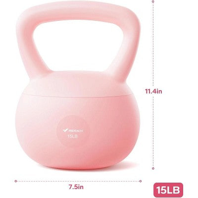 MERACH Soft Kettlebell for Safe Strength Training Soft Cushioned Horizontal (LOCAL PICKUP ONLY)