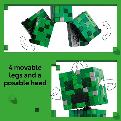 LEGO Minecraft The Creeper Gaming Kids Building Toy 21276