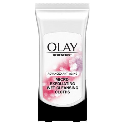 Olay Regenerist Micro-Exfoliating Wet Cleansing Cloths - Scented - 30ct