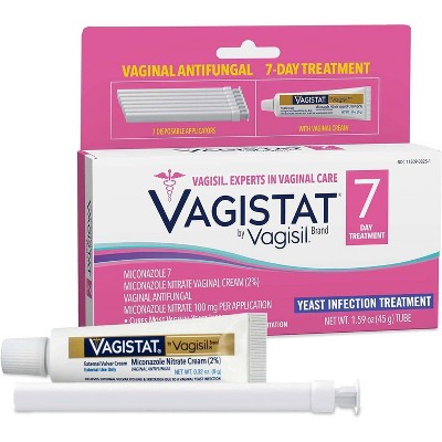 Vagisil 7 Day 2% Miconazole Nitrate Cream for Yeast Infection Treatment - 7ct