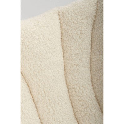 Butterfly Dorm Chair Faux Shearling Cream - Room Essentials (LOCAL PICKUP ONLY)
