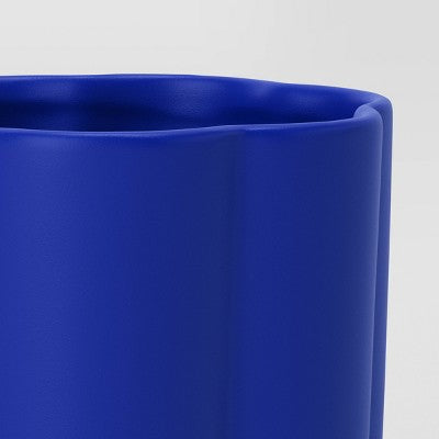 Scallop Planter Cobalt Blue - Room Essentials