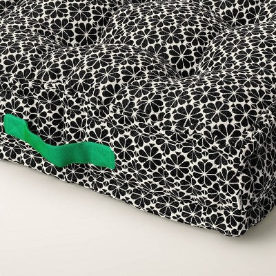 Spade Floral Floor Cushion Black/Cream - kate spade new york x Target