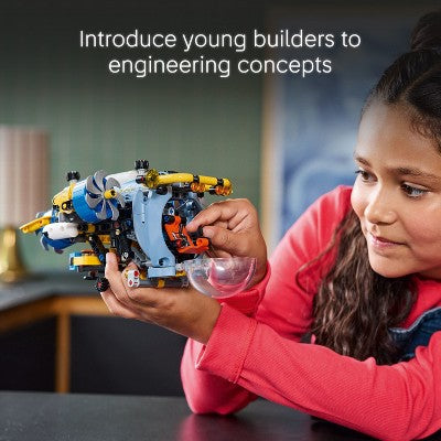 LEGO Technic Deep-Sea Research Submarine Building Toy 42201